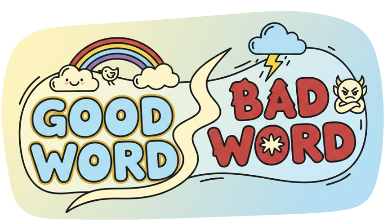 Good Word / Bad Word Logo